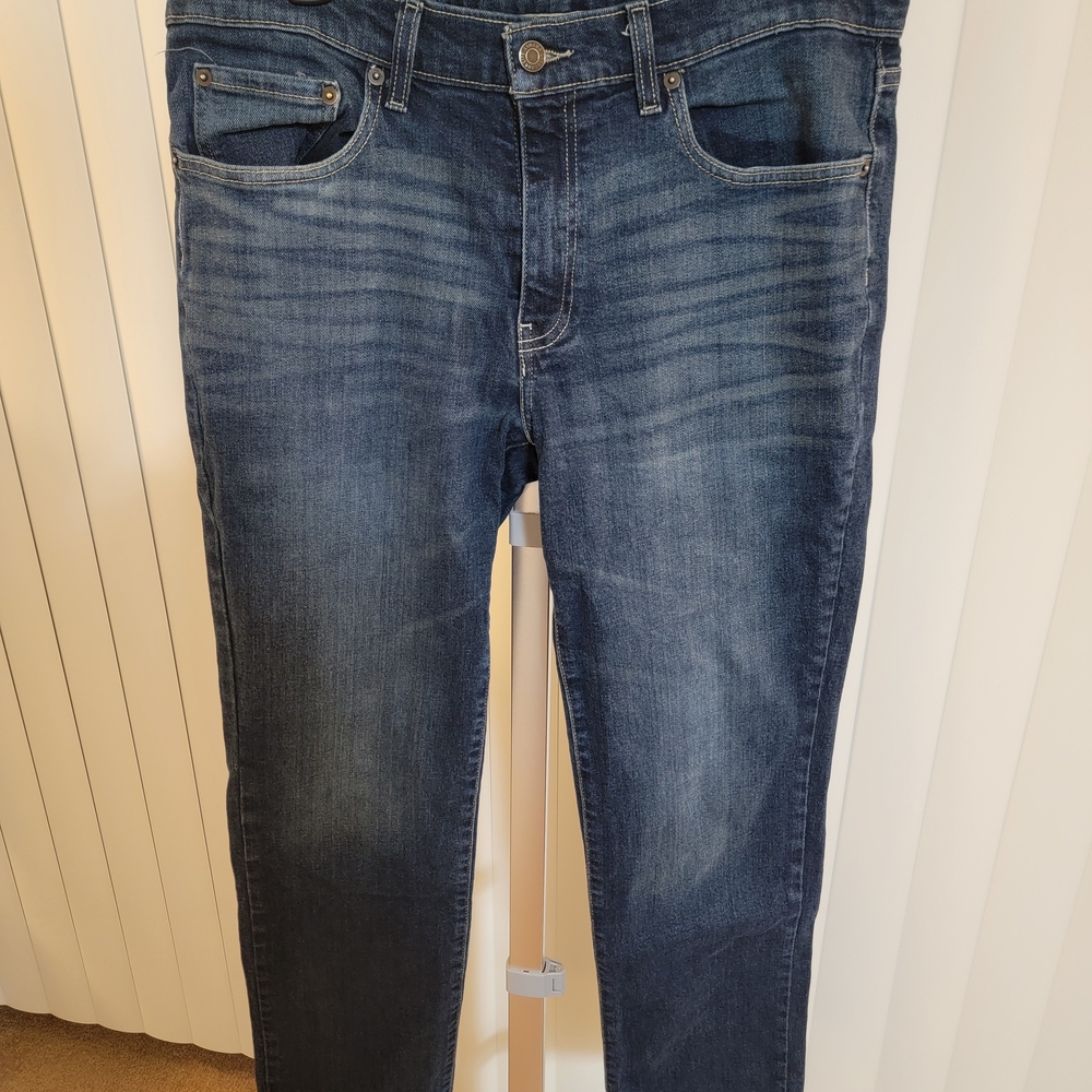 Sonoma Men's Dark Blue Straight Jeans 34x32